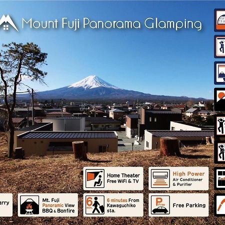 Mount Fuji Panorama Glamping Pensionat Fujikawaguchiko Eksteriør billede