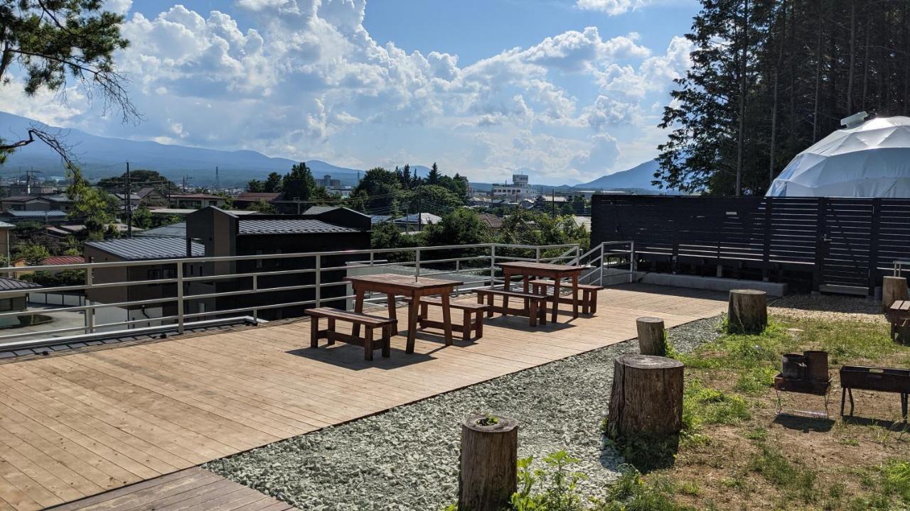 Mount Fuji Panorama Glamping Pensionat Fujikawaguchiko Eksteriør billede