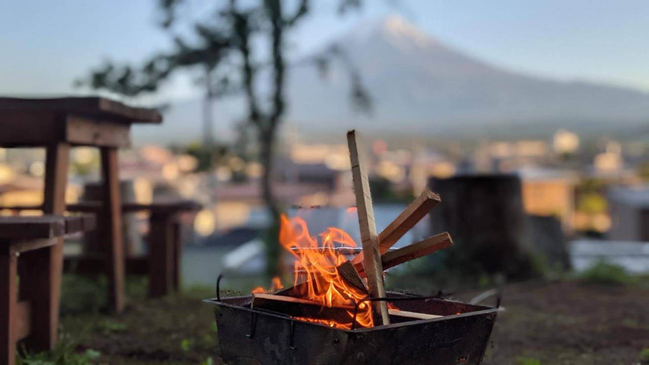 Mount Fuji Panorama Glamping Pensionat Fujikawaguchiko Eksteriør billede