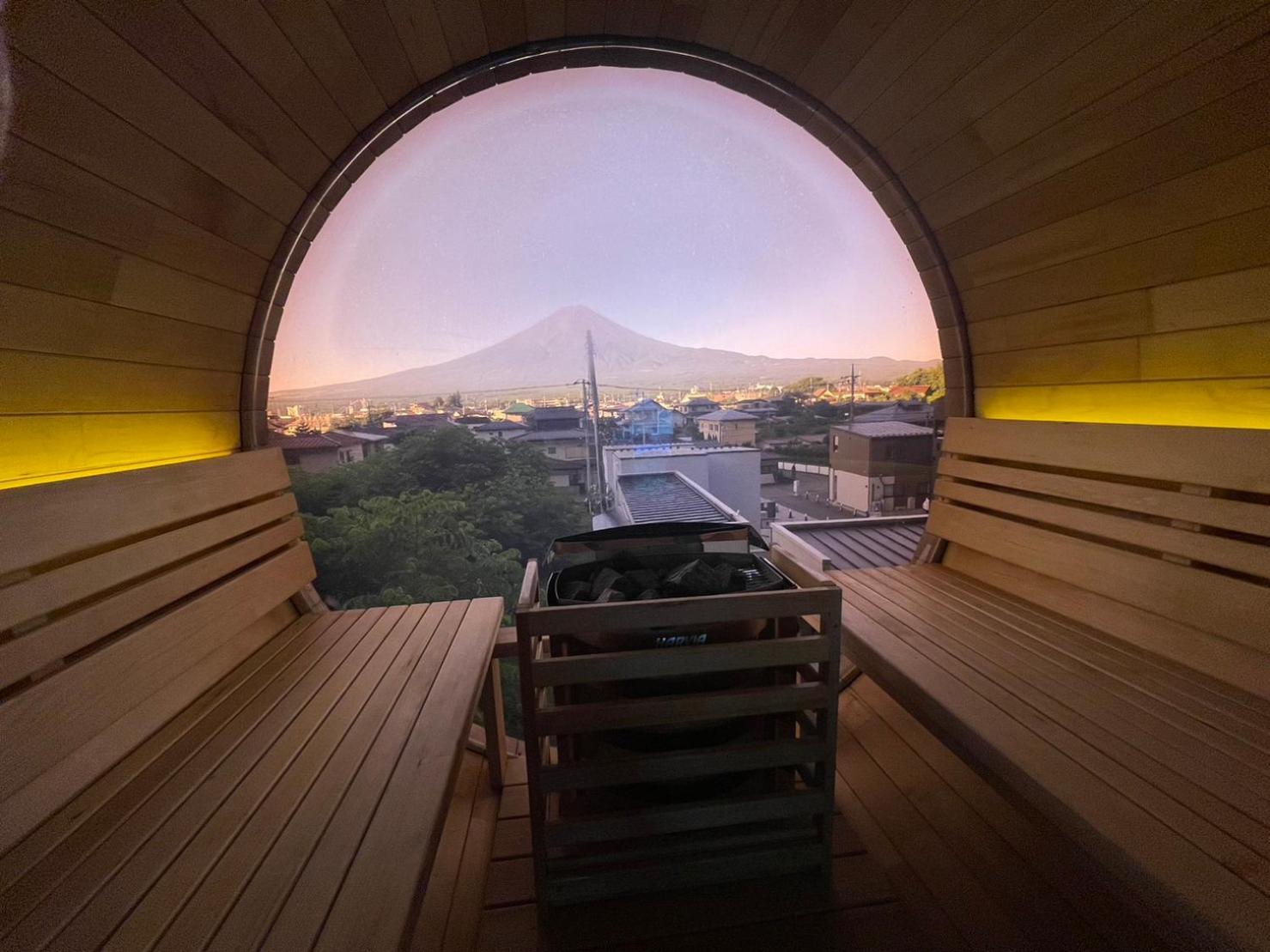 Mount Fuji Panorama Glamping Pensionat Fujikawaguchiko Eksteriør billede