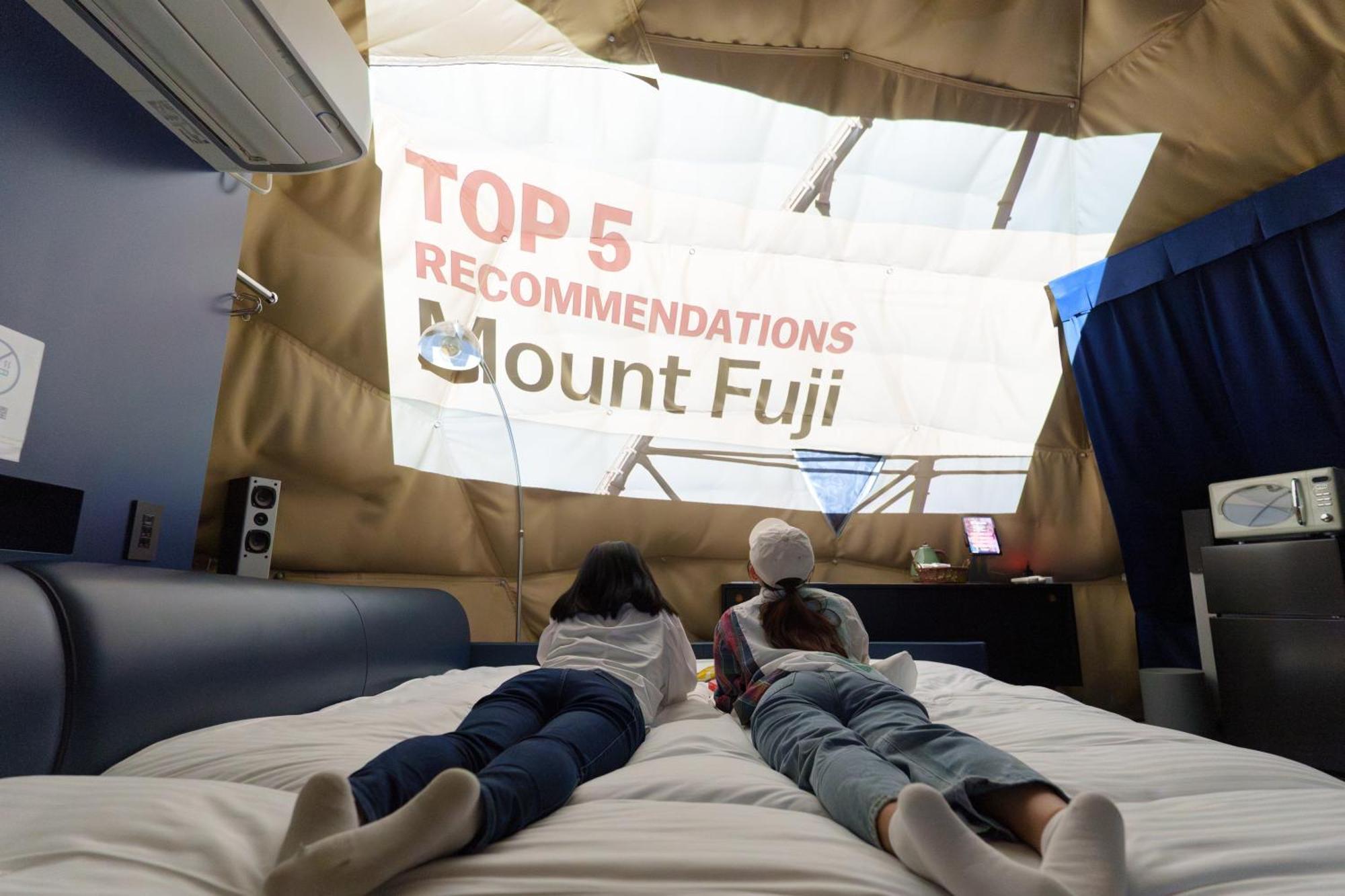 Mount Fuji Panorama Glamping Pensionat Fujikawaguchiko Eksteriør billede