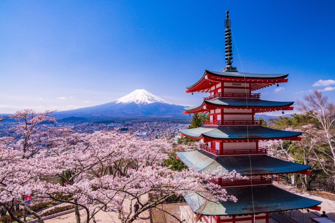 Mount Fuji Panorama Glamping Pensionat Fujikawaguchiko Eksteriør billede